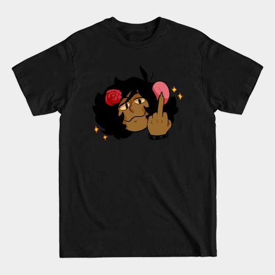 Discover Crossroads Series: Birdie - Black Rose Blues - T-Shirt