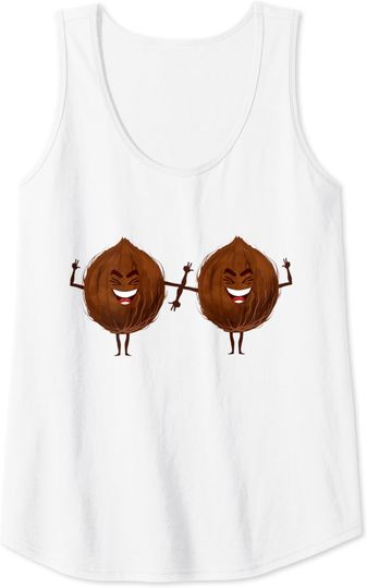 Discover Summer Coconut Bra Halloween Costume Outfit Tank Top