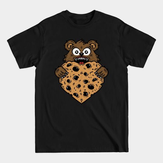 Discover Cookie Heart Bear - Valentines Day - T-Shirt