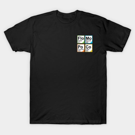 Discover Flo Mo Po Co In Garage 356 White - Flo Mo Po Co In Garage 356 White - T-Shirt