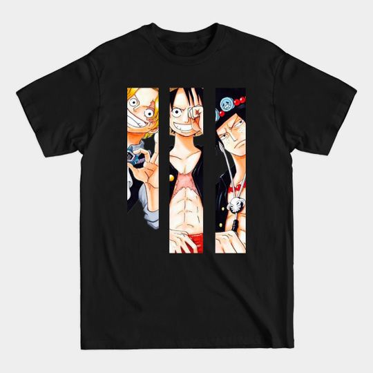 Discover Luffy, sabo, ace - Luffy One Piece - T-Shirt