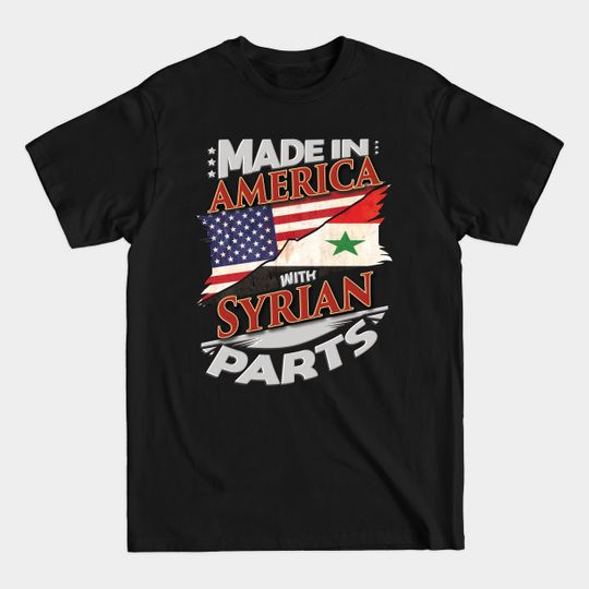 Discover Made In America With Syrian Parts Graphic Tee