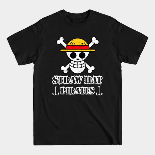 Discover One piece anime - Straw Hat pirates - Straw Hat Pirates - T-Shirt