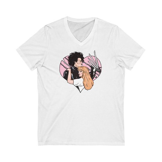 Discover Unisex Jersey Short Sleeve V-Neck Tee