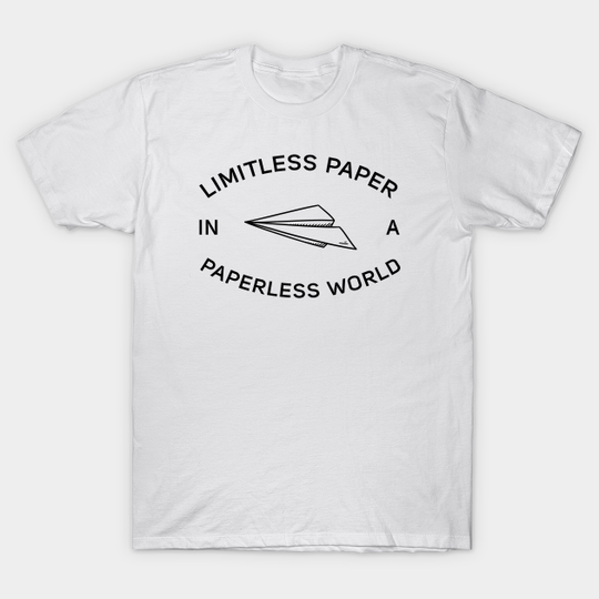 Discover Limitless Paper In A Paperless World - Dunder Mifflin - T-Shirt