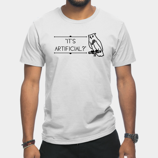 Discover Vintage Artificial Owl 5 - Blade - T-Shirt