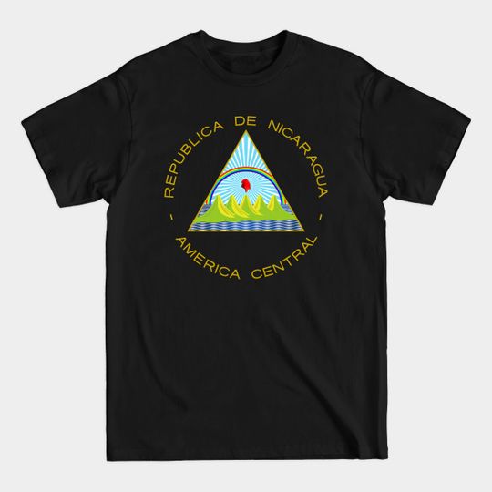 Discover Nicaragua Seal - Nicaragua - T-Shirt