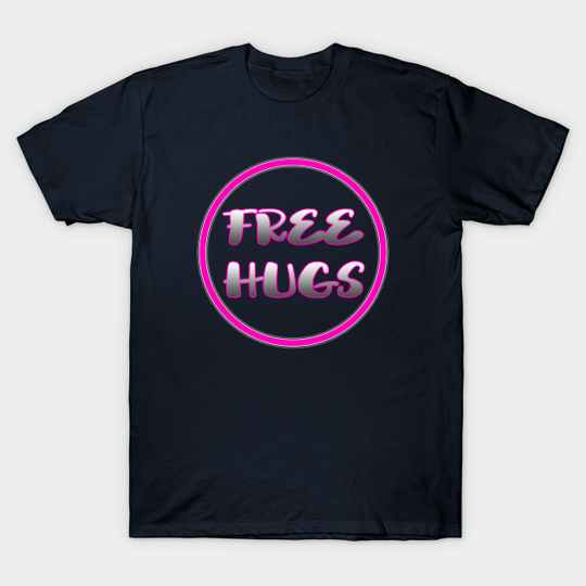 Discover Free Hugs by Basement Mastermind - Fun - T-Shirt