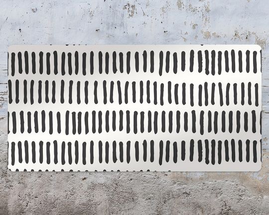 Discover Abstract Lines Desk Mats