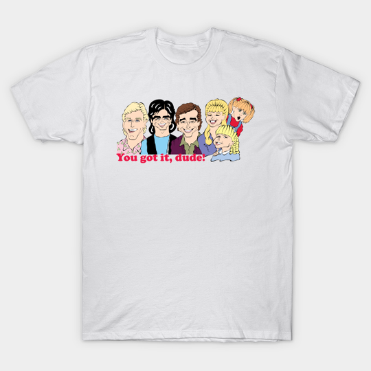 Discover 90'S SITCOM CAST - Full House - T-Shirt