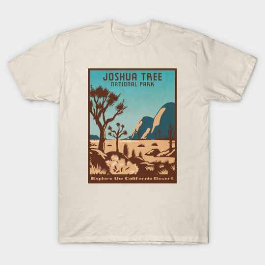 Discover Joshua Tree National Park - Joshua Tree National Park - T-Shirt
