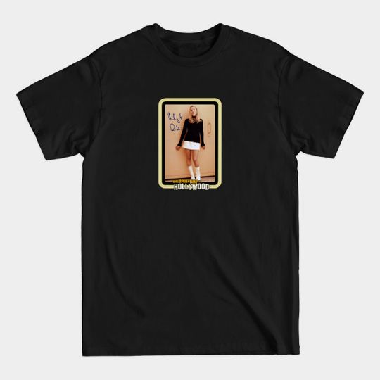 Discover Once Upon a Time in Hollywood Sharon Tate/Margot Robbie Autograph - Once Upon A Time In Hollywood - T-Shirt