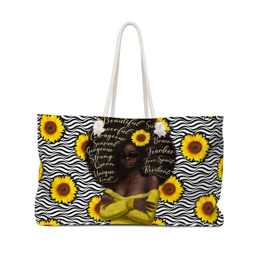 Discover Sunflower Queen Weekender Bag