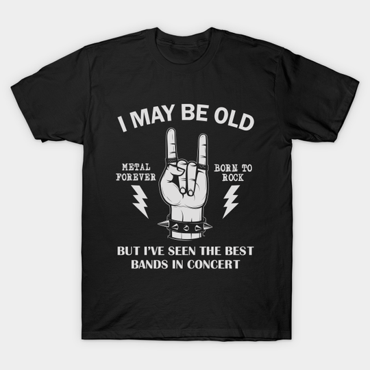 Discover Heavy Metal Birthday Gift for Him - Birthday Gifts For Men - T-Shirt