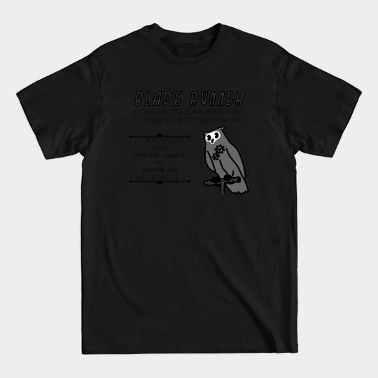 Discover Vintage Artificial Owl 3 - Blade - T-Shirt