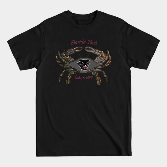 Discover Florida tech lax crab - Florida Tech Crab Gray - T-Shirt