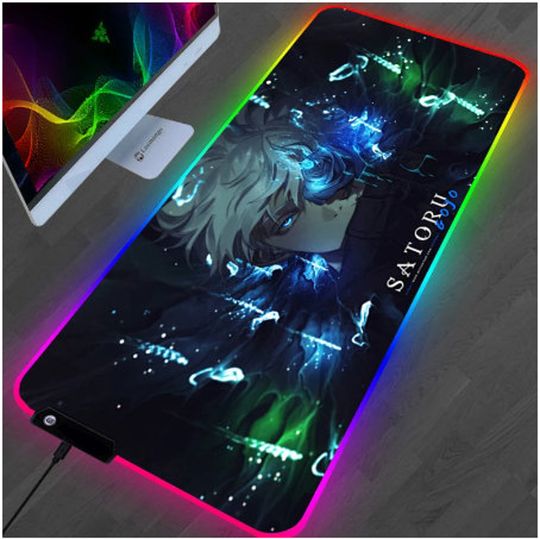 Discover Jujutsu Kaisen RGB Gaming Mouse Pad