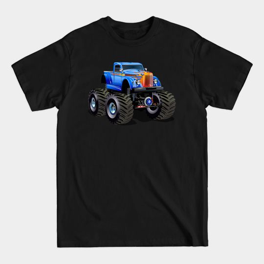 Discover Cartoon Monster Truck - Monster Truck - T-Shirt