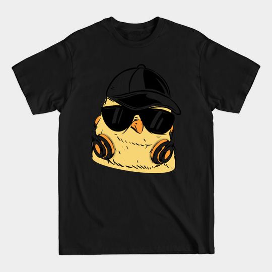 Discover Chicks with headphones and cool sun glasses - Chicks With Headphones And Cool Sun Gla - T-Shirt