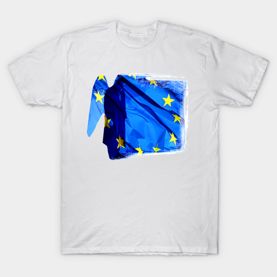 Discover Der Himmel über Europe/ the sky over Europe - European Flag - T-Shirt