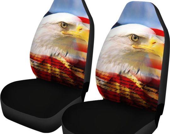 Discover American Eagle Car Seat Covers