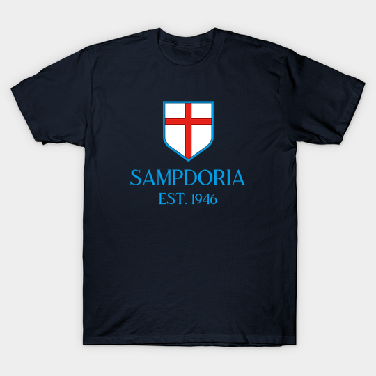 Discover Sampdoria Blue 2 - Sampdoria - T-Shirt