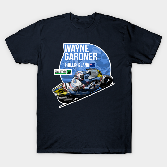 Discover Wayne Gardner - 1989 Phillip Island - Wayne Gardner 1989 Phillip Island - T-Shirt