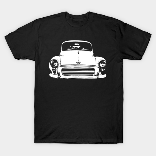 Discover Morris Minor 1960s British classic car monoblock white - Morris Minor - T-Shirt