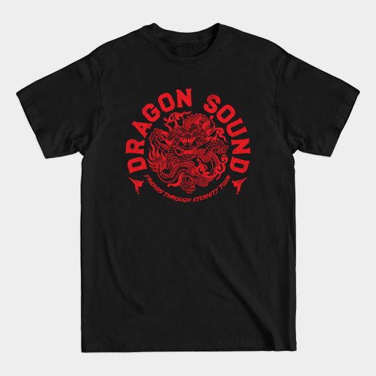 Discover Dragon Sound Friends Through Eternity Tour (Red) - Miami Connection - T-Shirt