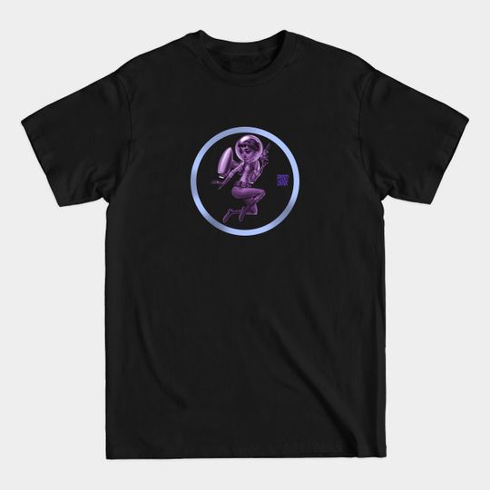 Discover Space Girl V3 - Space Girl - T-Shirt