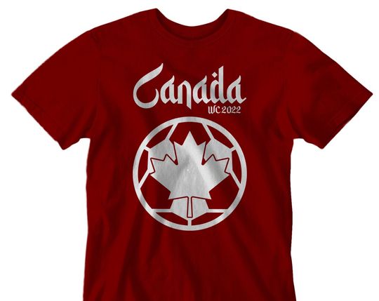 Discover Canada t shirt World Cup soccer jersey Qatar 2022