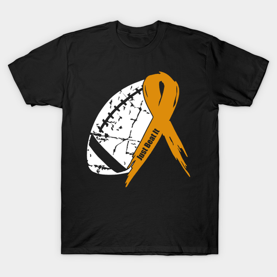 Discover Childhood Cancer Awareness Football Ribbon - Childhood Cancer - T-Shirt