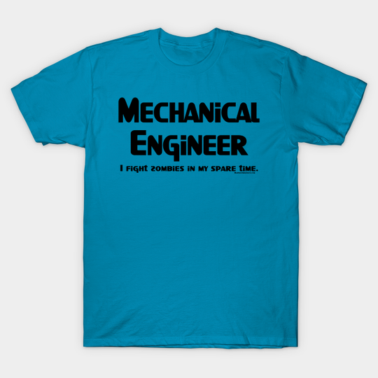 Discover Mechanical Engineer Zombie Fighter - Mechanical - T-Shirt