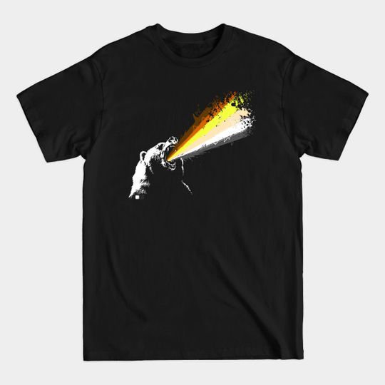 Discover Technicolor bear - Bear - T-Shirt