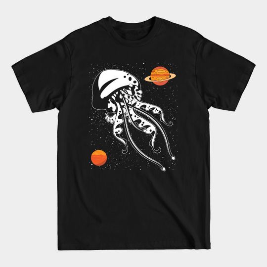 Discover Planet Stars Astronaut Jellyfish Jelly Fish - Jelly Fish - T-Shirt