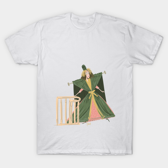 Discover The Gone With the Wind curtain dress - Sketch - T-Shirt