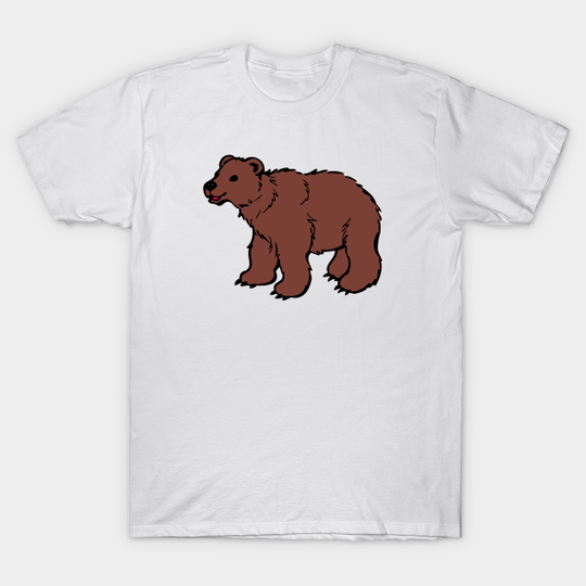 Discover Brown Bear - Brown Bear - T-Shirt