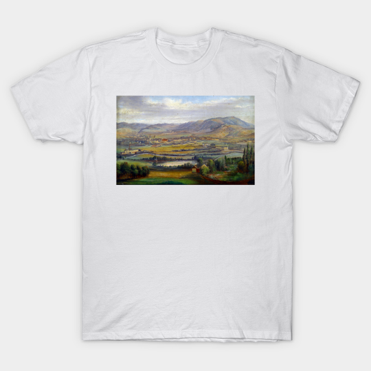 Discover Carl Thöndel Industrial Landscape - Industry - T-Shirt
