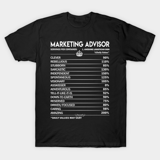 Discover Marketing Advisor Daily Reminder - T-Shirt