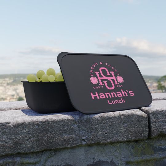 Discover Personalized PLA Bento Box with Band and Utensils