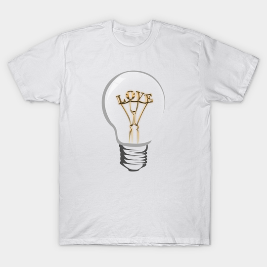 Discover love lamp - Love - T-Shirt