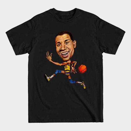 Discover Magic Johnson Caricature - Magic Johnson - T-Shirt