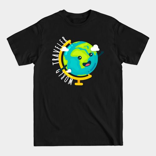 Discover World Traveler - World Traveler - T-Shirt