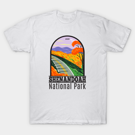 Discover Shenandoah National Park Skyline Drive Virginia - Shenandoah - T-Shirt
