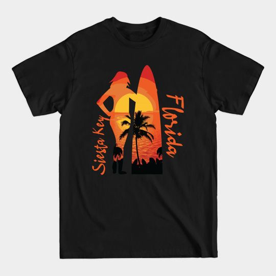 Discover Siesta Key Florida - Siesta Key Florida - T-Shirt