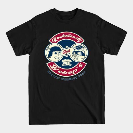 Discover Rocksteady & Bebop's Knuckle Sandwich Shop - Rocksteady And Bebop - T-Shirt