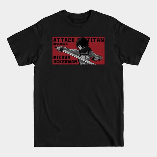 Discover Mikasa - Mikasa Ackermann - T-Shirt
