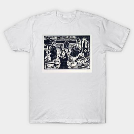 Discover Edvard Munch The Pretenders The Last Hour - Edvard Munch - T-Shirt