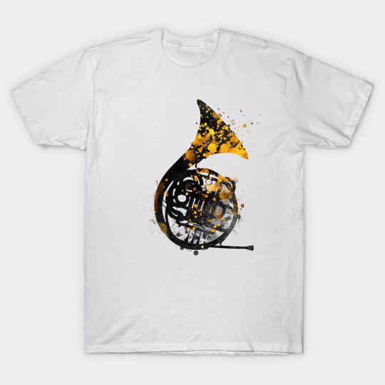 Discover french horn music art #music - French Horn - T-Shirt
