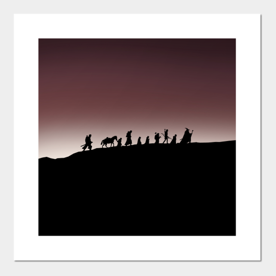 Discover the fellowship - Lord Of The Rings - Posters and Art Prints